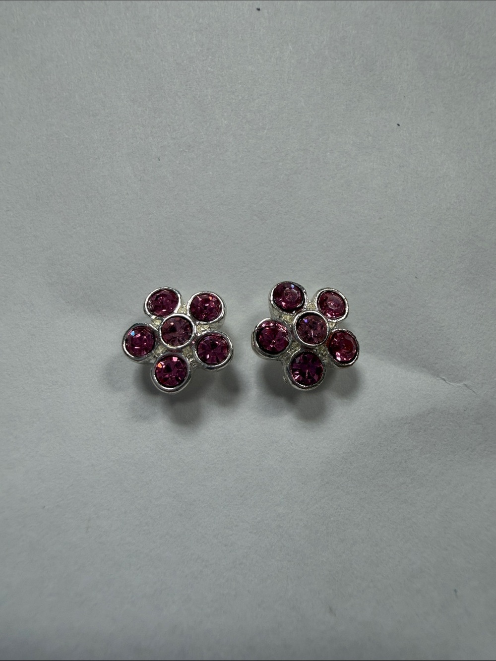 NWOT Pink Flower Earring Studs